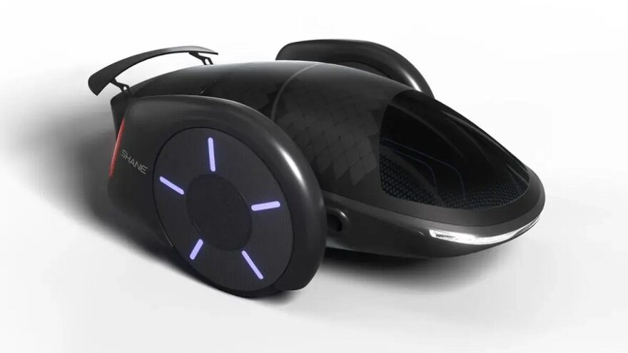 The two-wheeled electric car