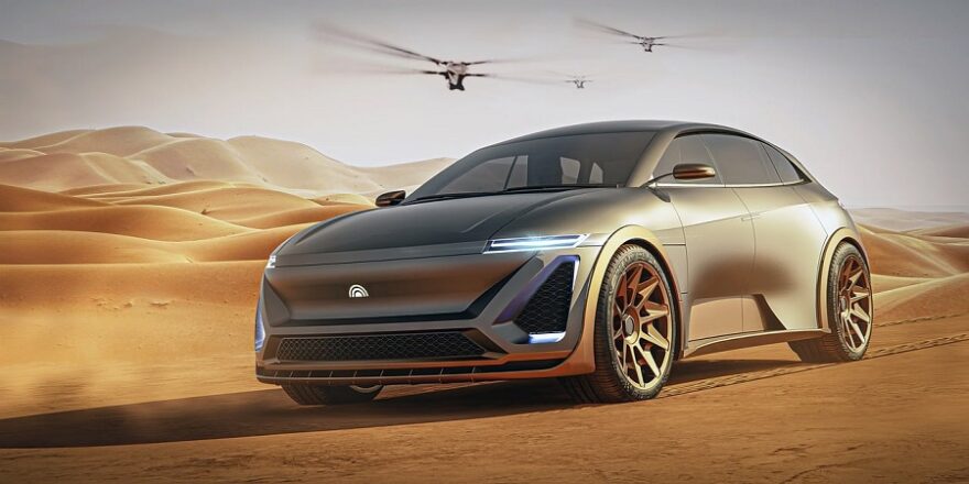 desert car