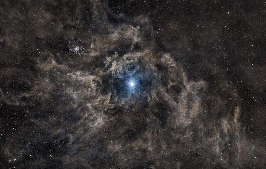 Integrated_Flux_Nebula_Surrounding_Polaris_-_Kush_Chandaria