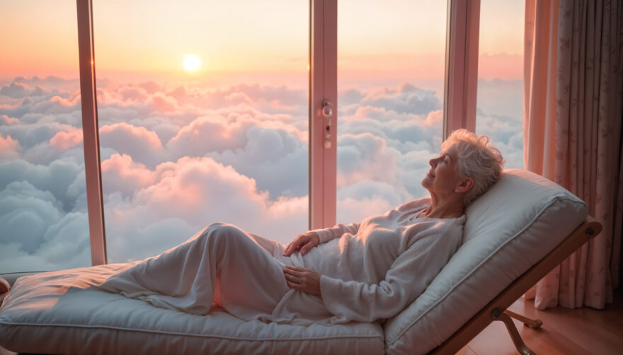old people sleep